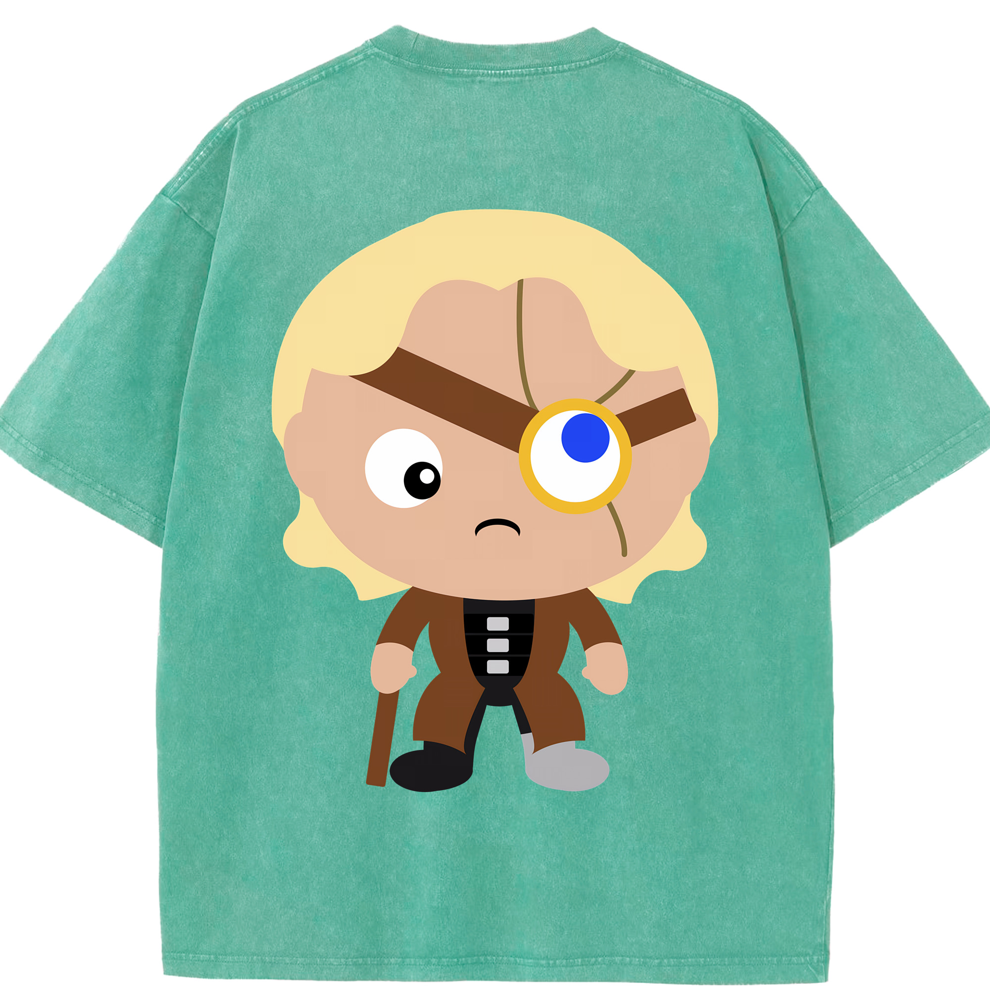 （画像用） Harry Potter ハリー・ポッターシリーズ 綿100% ヴィンテージ風 半袖Tシャツ（背面プリント）